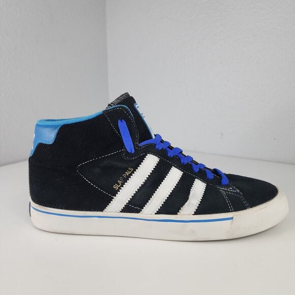 Adidas SLAP Magazine Campus Vulc Mid G08001 Black Blue US 10 Skateboarding Shoes - Picture 9 of 16